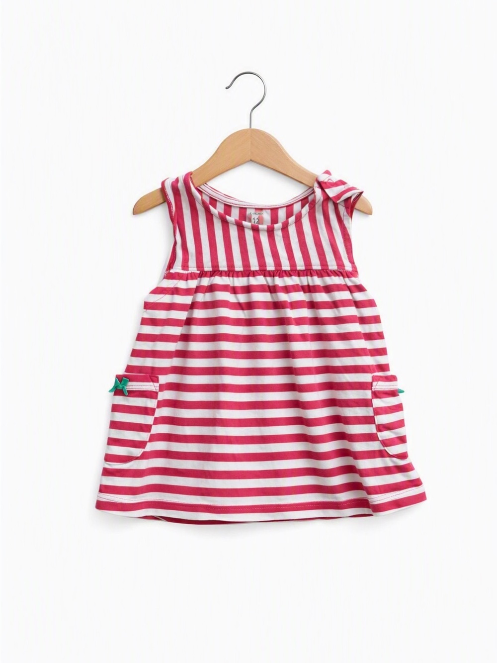10/$15 Carter's Pink and White Striped Tank Top